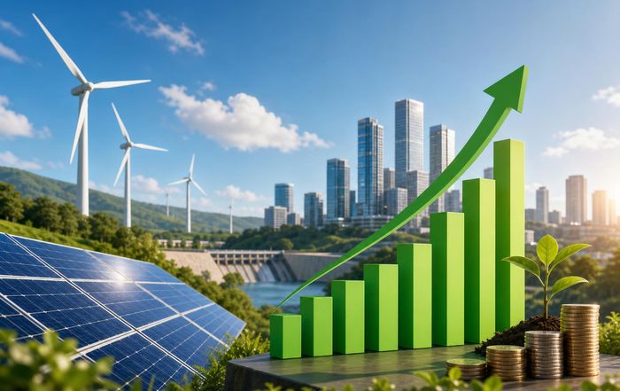 Article Image for Clean Energy Investments Supporting Economic Growth